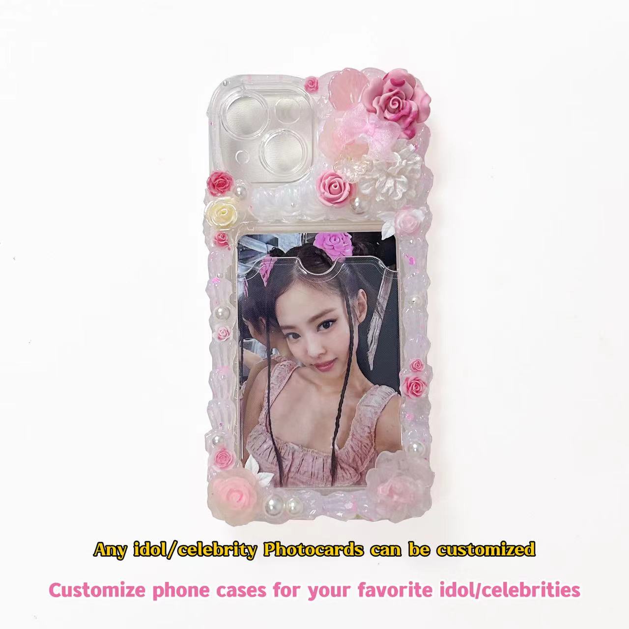 Custom Photo Card Decoden Case (can be make any photocard and style )