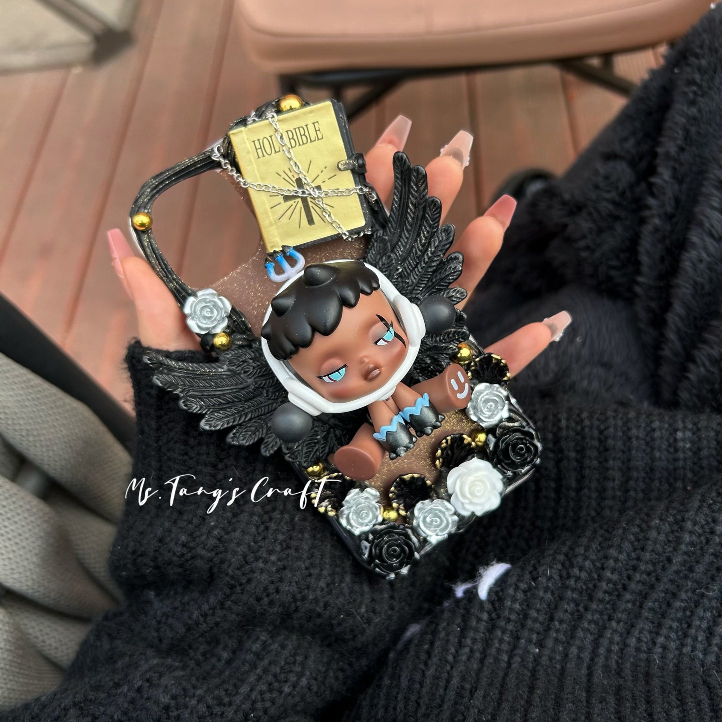 Angel and Demon phone case