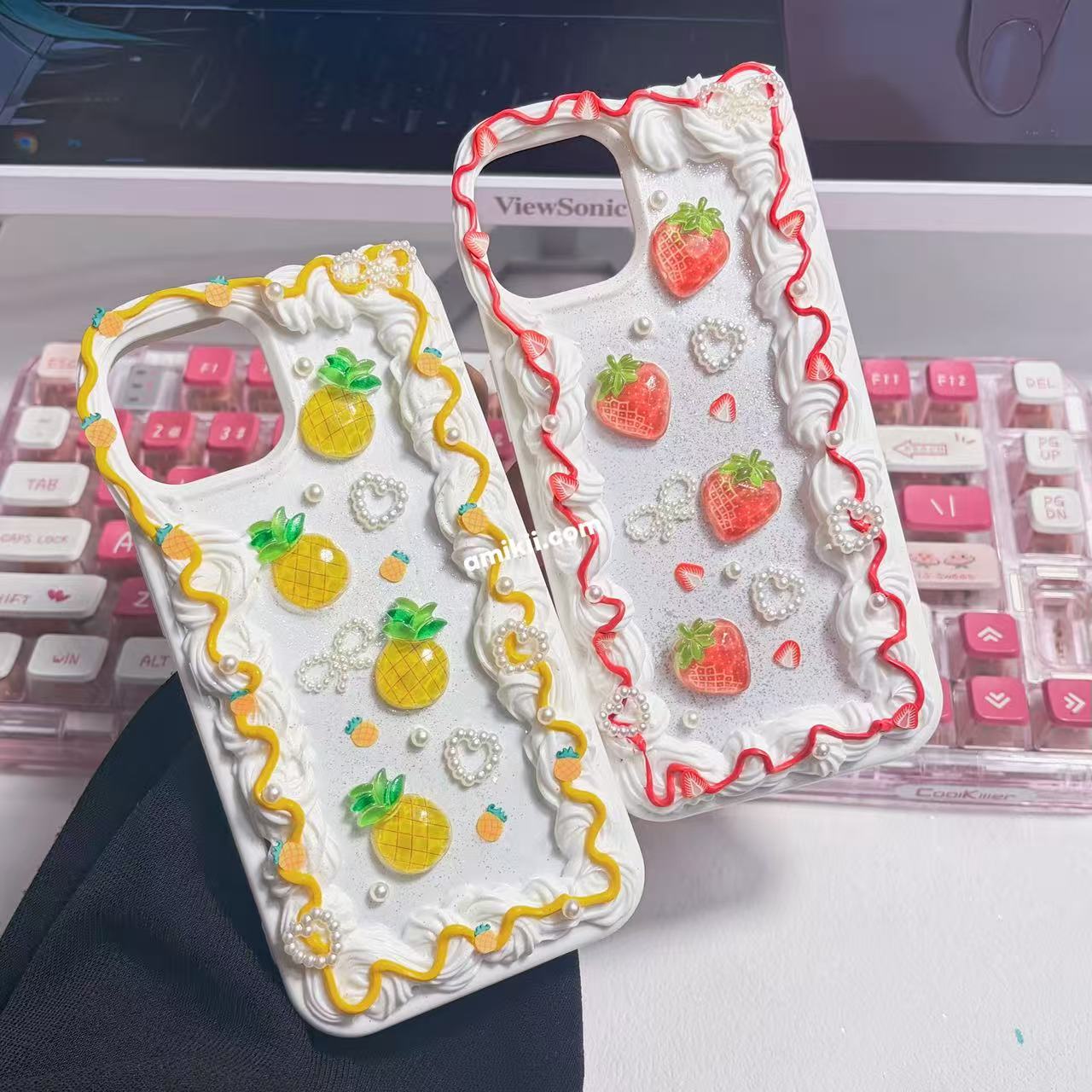 Fruit Cake Decoden Cream Phone Case iPhone Samsung Google Case