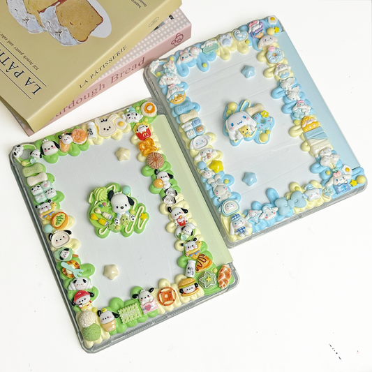 Sanrio Pochacco and Cinnamoroll iPad case