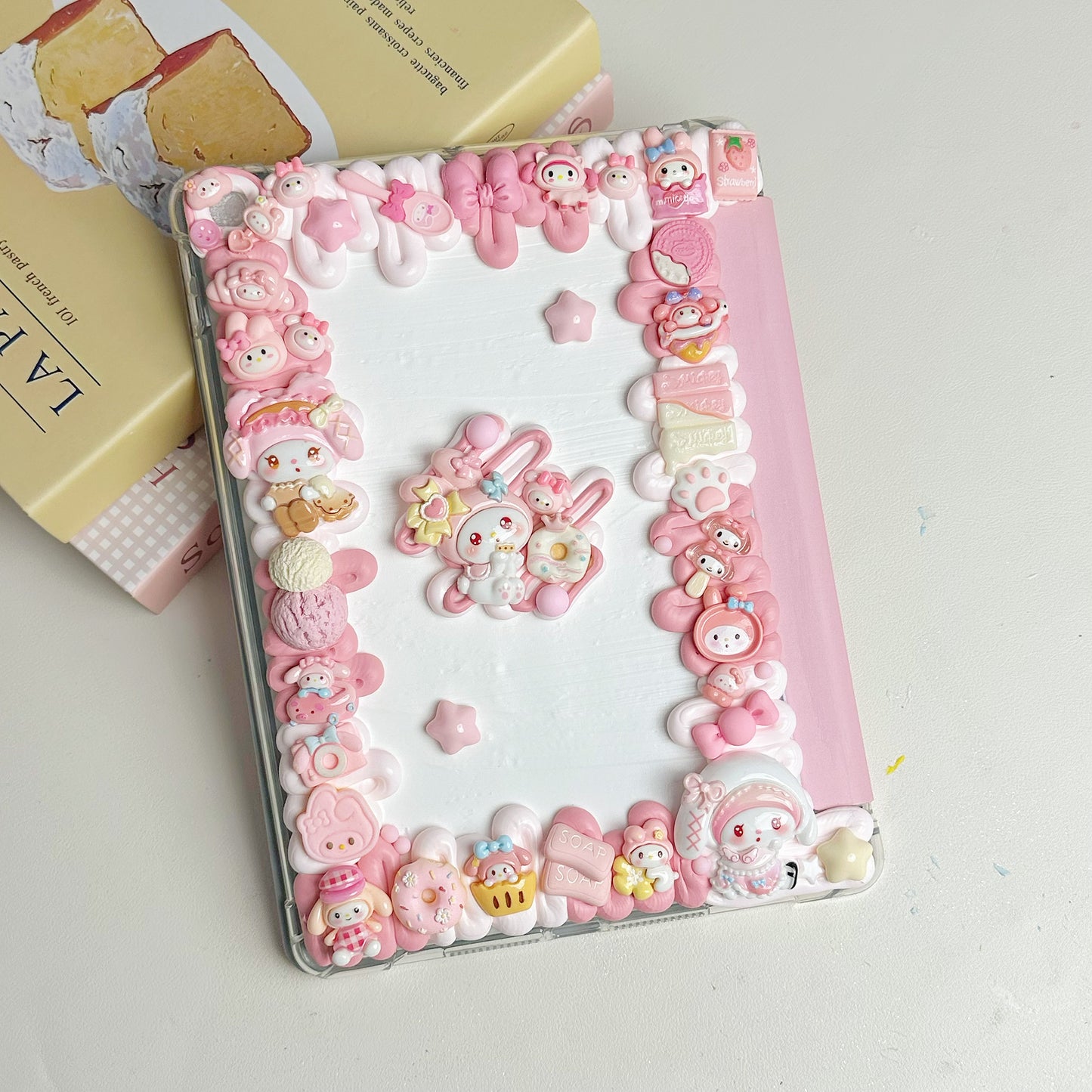 Coque iPad rose