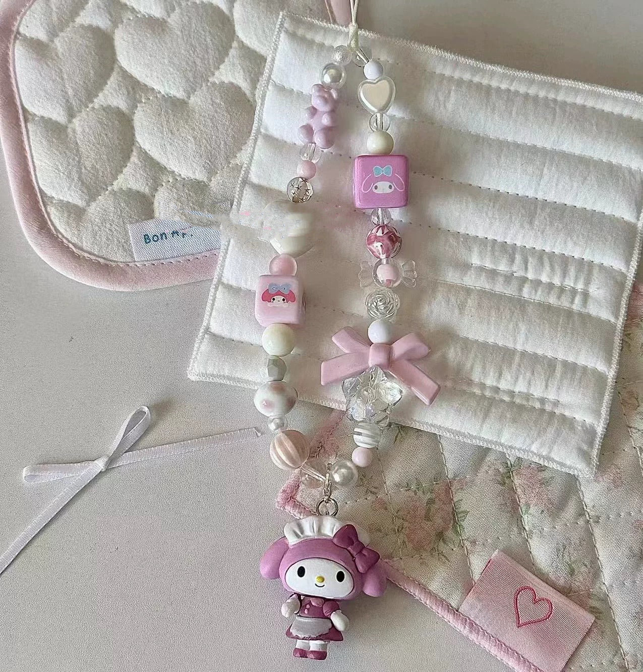 Sanrio handcraft phone chain