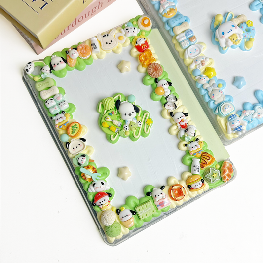 Sanrio Pochacco and Cinnamoroll iPad case