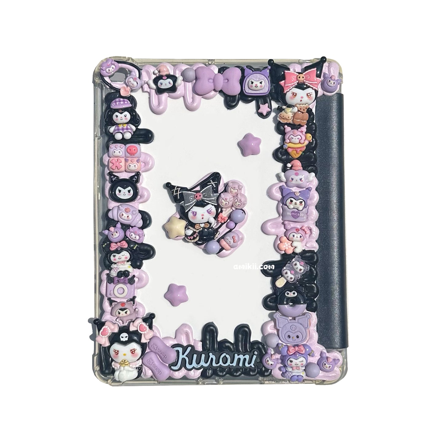 Sanrio Melody / Kuromi Decoden Table Case iPad Samsung