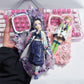 Demon Slayer Shinobu Kocho and Mitsuri Kanroji Genuine Figurine Decoden Cream Phone Case iPhone Samsung Google Case