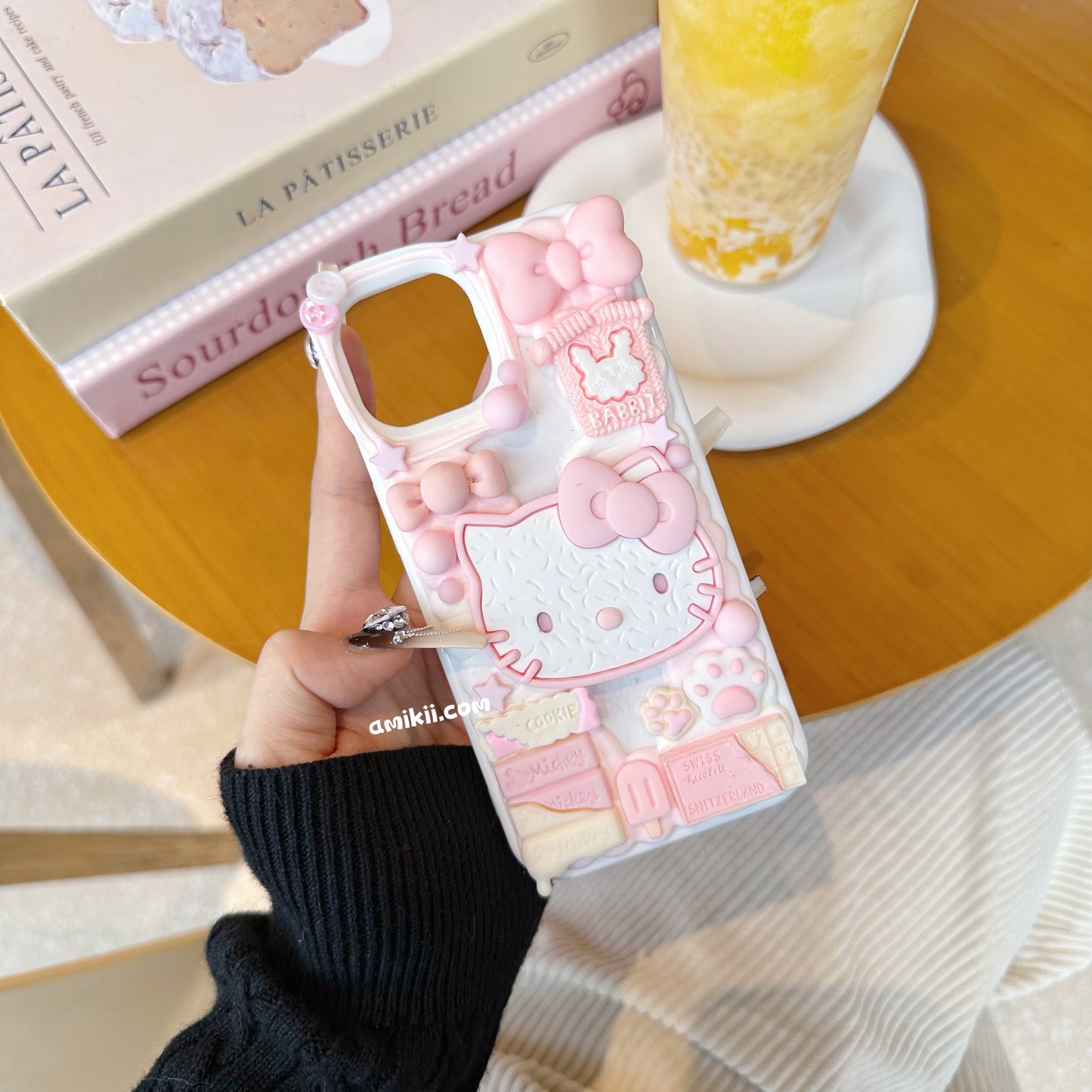 HelloKitty Cookie Decoden Cream Phone Case iPhone Samsung Google Case