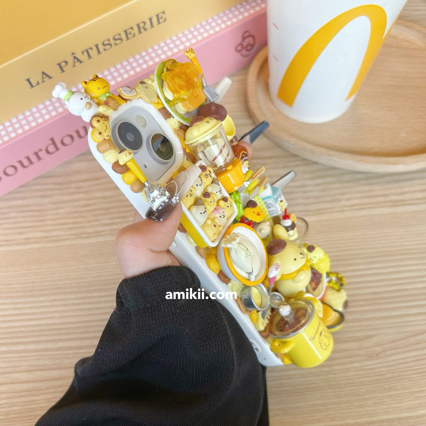 【Limited edition】Rement Pompom Purin Food Decoden Cream Phone Case iPhone Samsung Google Case