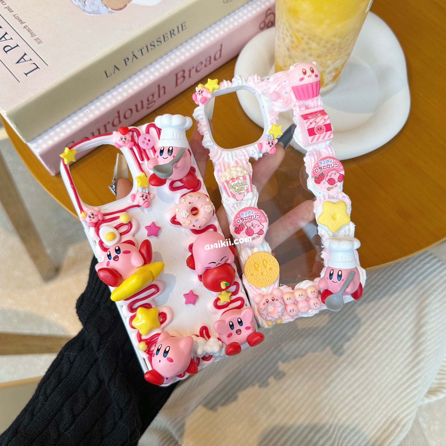 Kirby Decoden Cream Phone Case iPhone Samsung Google Case