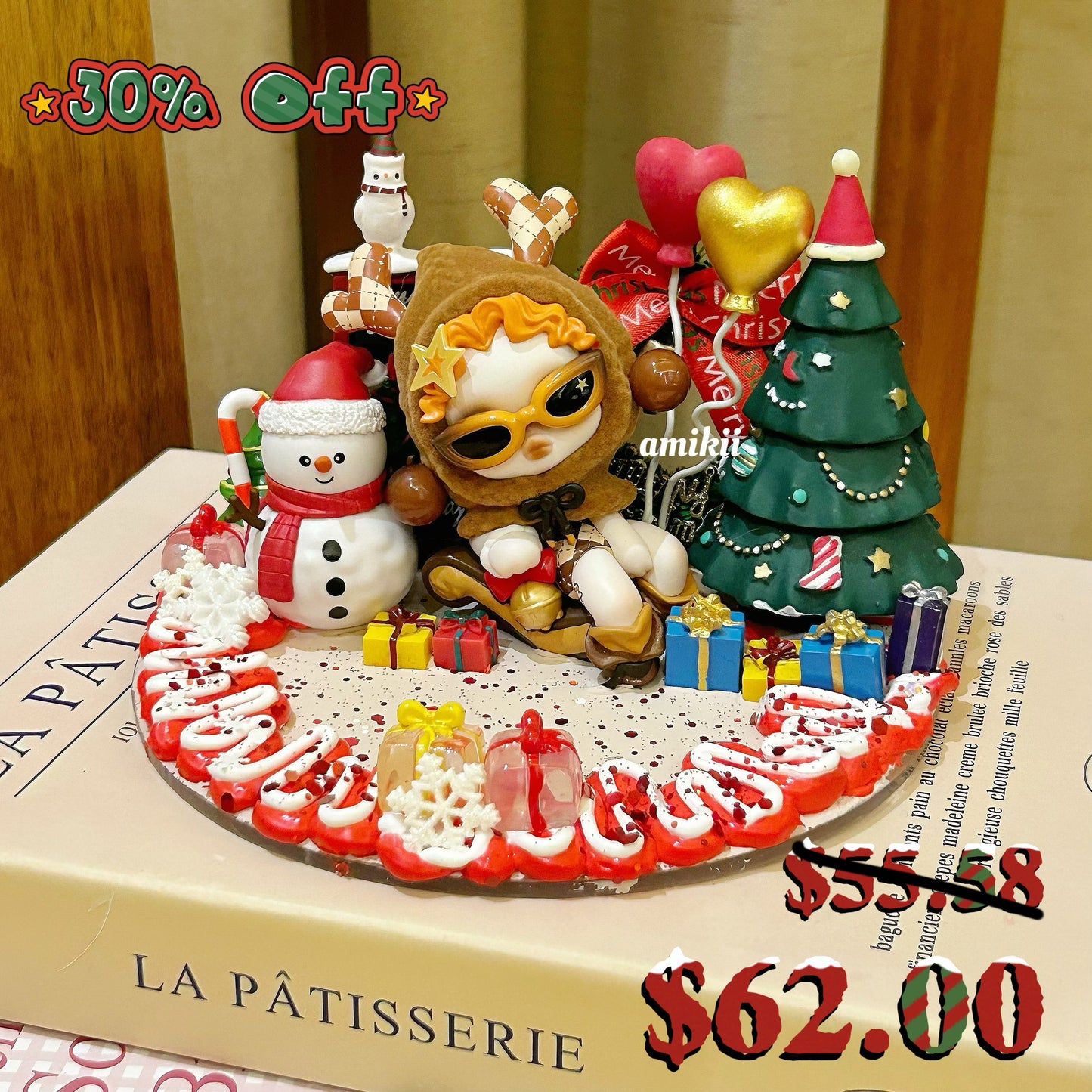 Pop mart Christmas phone stand & iPad stand