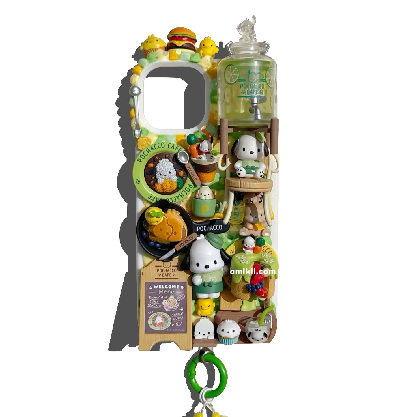 【Limited edition】Rement Pochacco food Decoden Cream Phone Case iPhone Samsung Google Case
