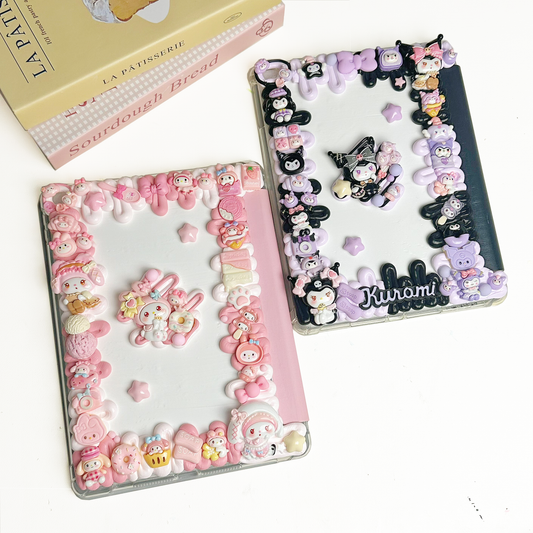 Sanrio Melody and Kuromi iPad case