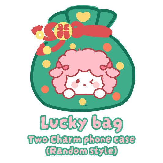 Lucky bag- 2 charm phone case