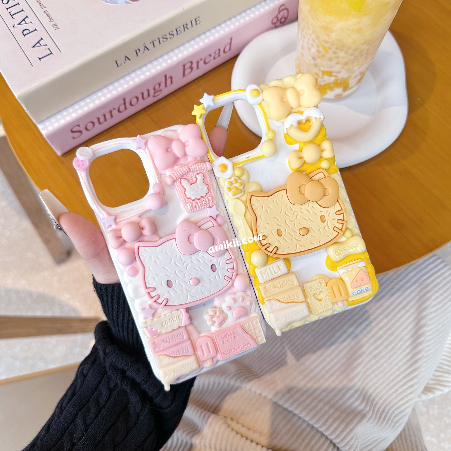 HelloKitty Cookie Decoden Cream Phone Case iPhone Samsung Google Case