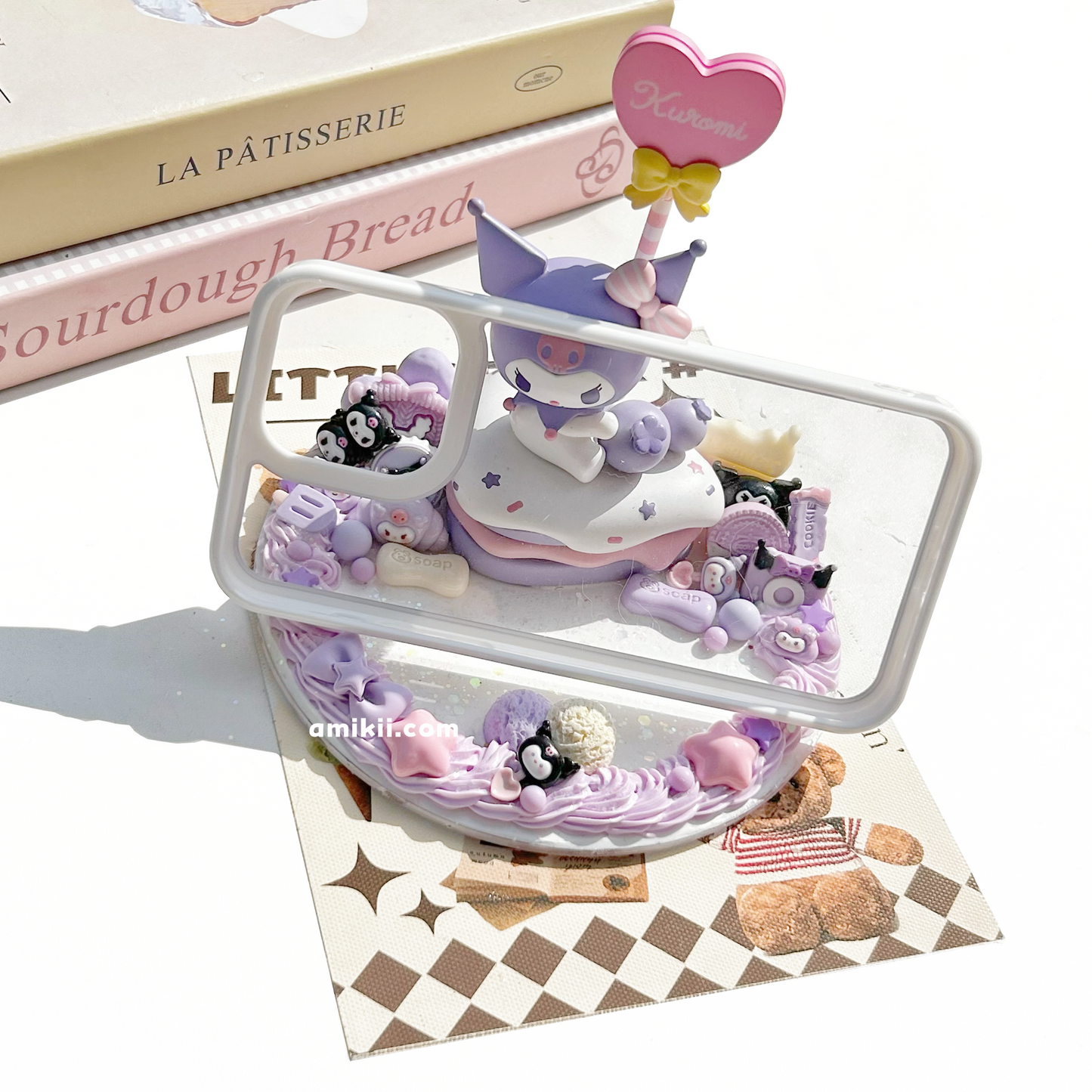 Sanrio Hello Kitty and Kuromi phone stand and iPad stand