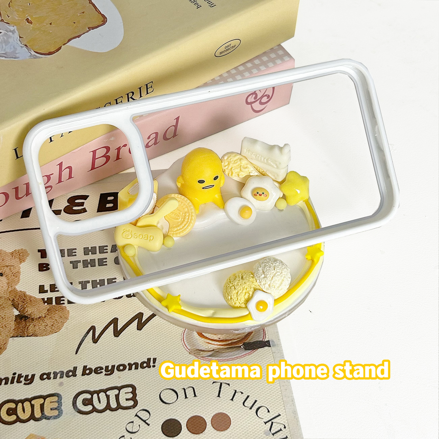 Gudetama phone stand