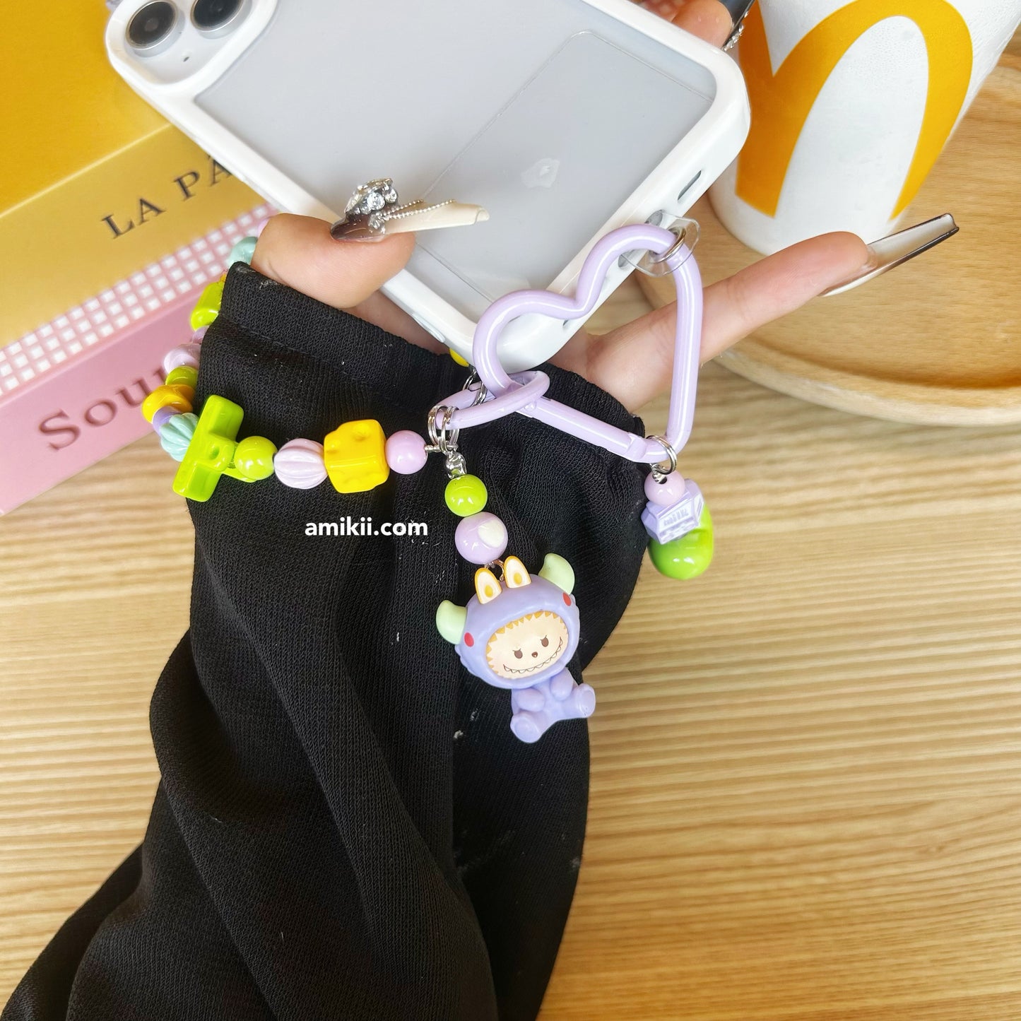 Pop Mart Labubu Crybaby Zsiga handcraft chain