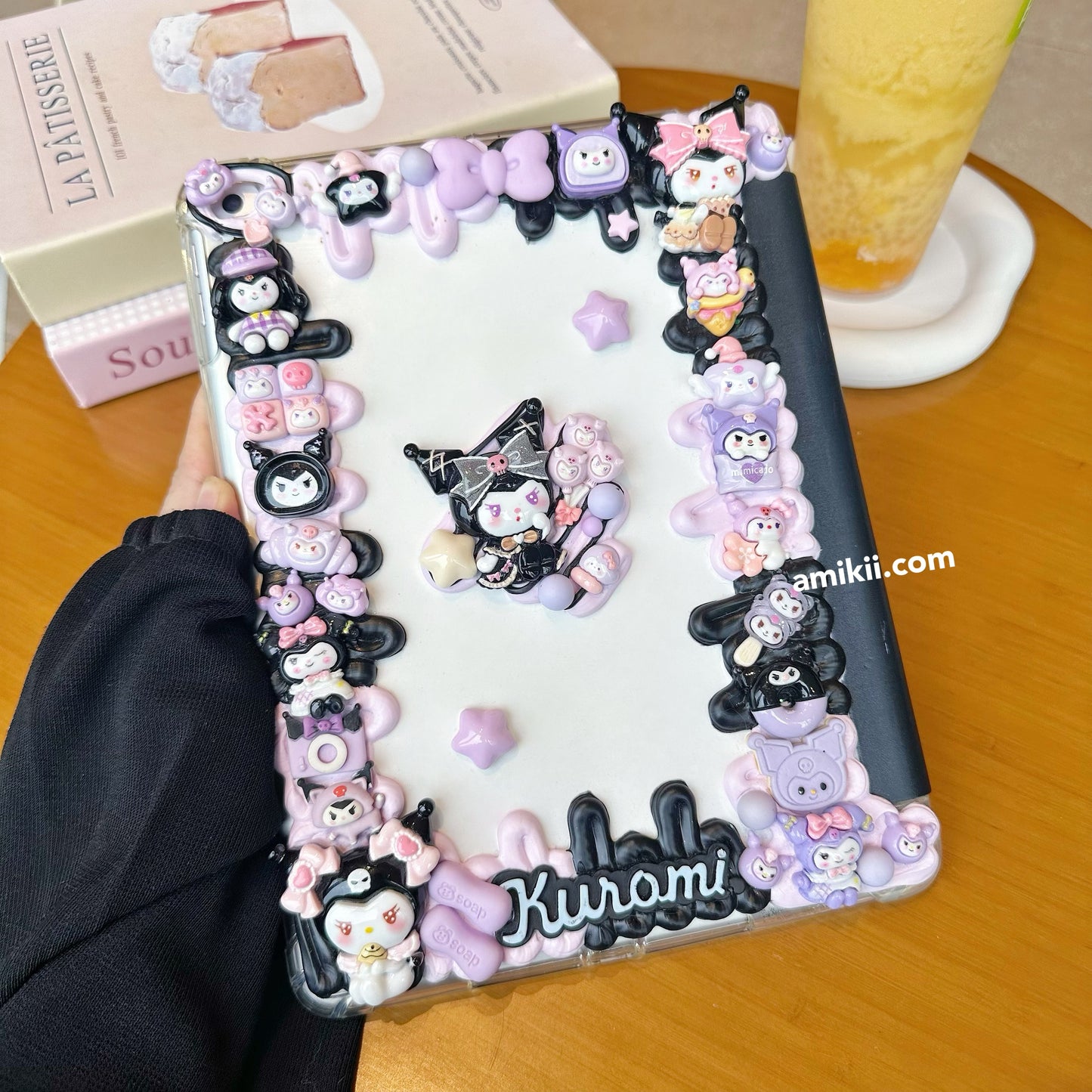 Sanrio Melody / Kuromi Decoden Table Case iPad Samsung