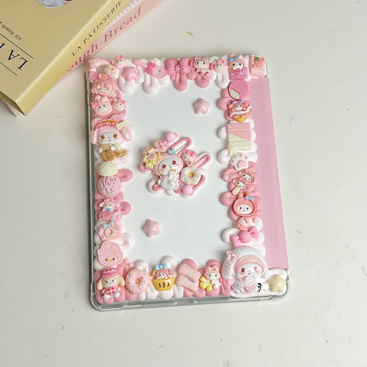 Coque iPad rose