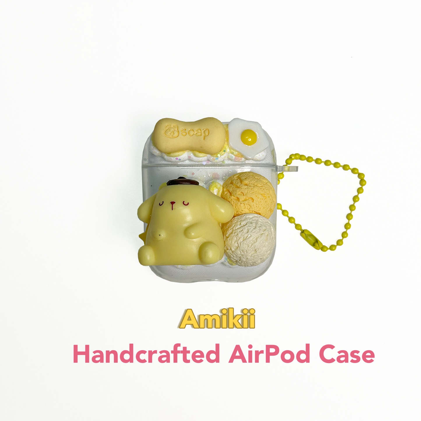 Étui Airpod Mysweetpiano / Pompon Purin