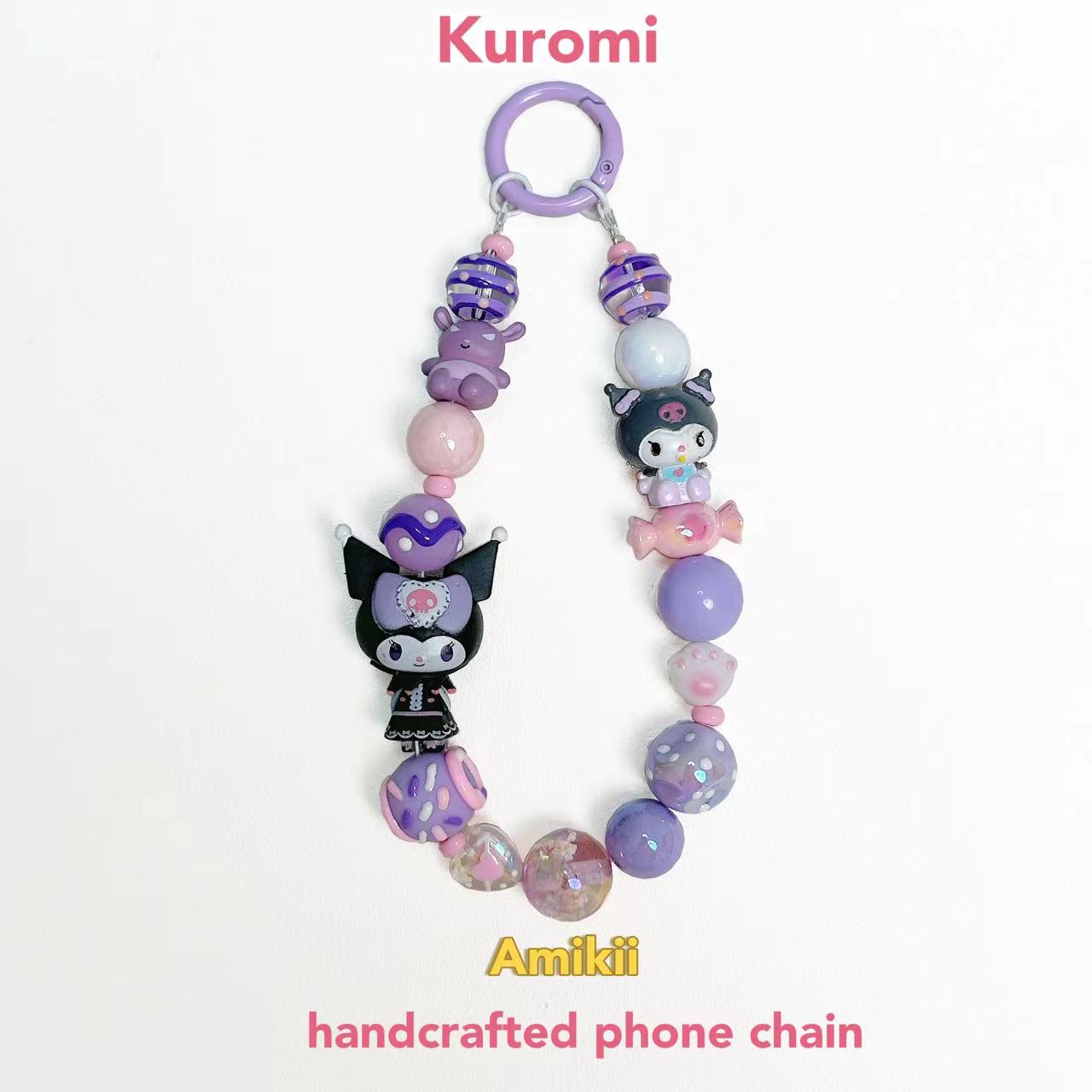 Chaîne artisanale Kuromi Cinnamoroll Melody